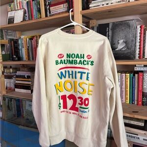 Noah Baumbach White Noise unisex sweatshirt, like new
